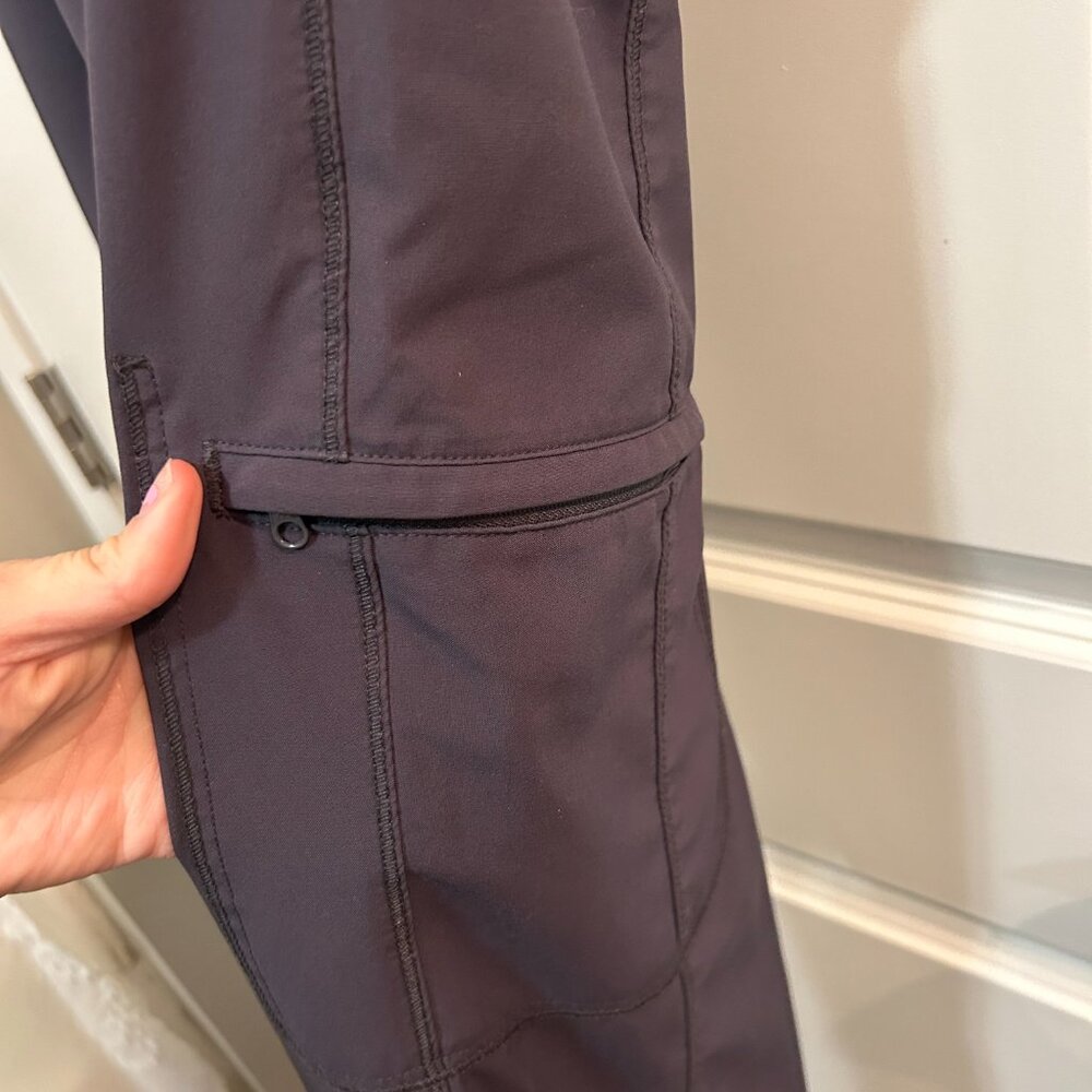 Cherokee Infinity Gray Scrubs Healthcare Pants Ribbed Women's Size M RN #93643 - Picture 5 of 6